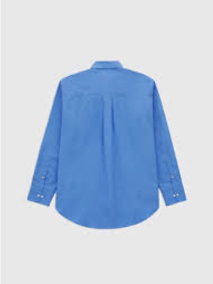 Comme Si La Shirt Classica Cotton In Grecian Blue, Size M — image 3 of 7